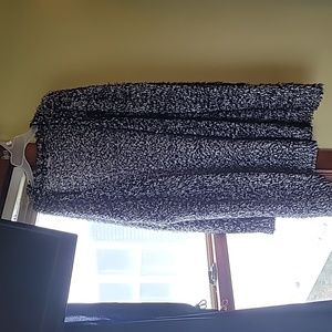 Black and white cardigan